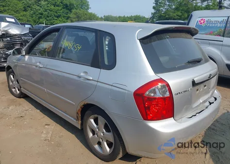 2008 Kia Spectra5 Sx from USA, damaged, VIN KNAFE162285013208